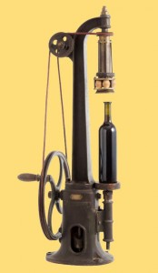 image of a wine bottle corker