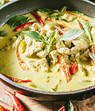 Thai Green Curry with Seafood