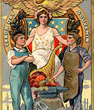 Vintage Labor Day Card
