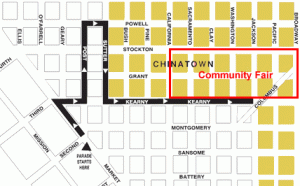 Map of the parade route:  SF Chinatown website