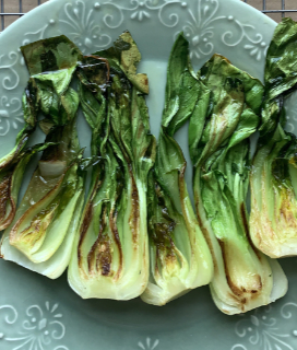 Photo of Grilled Baby Bok Choy with Miso Butter