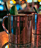 The Pomegranate Moscow Mule