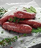 Photo of sausages for the recipe Roasted Sausage with Fennel and Blood Orange