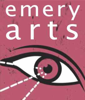 Logo for the Emeryville Art Exhibition