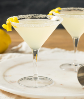 Refreshing Lemon Drop Martini 