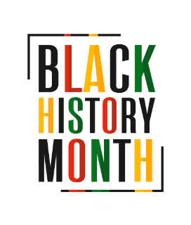 Logo for  Black History Month 2024